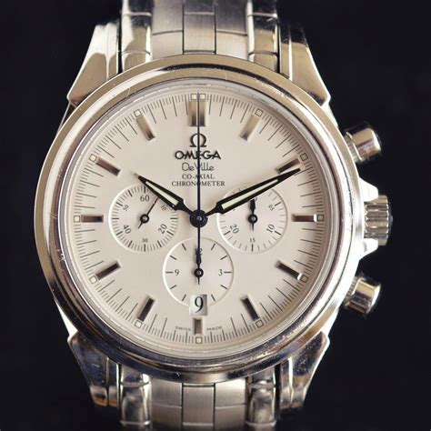 de ville omega co axial chronograph 42 mm price|omega de ville hour vision.